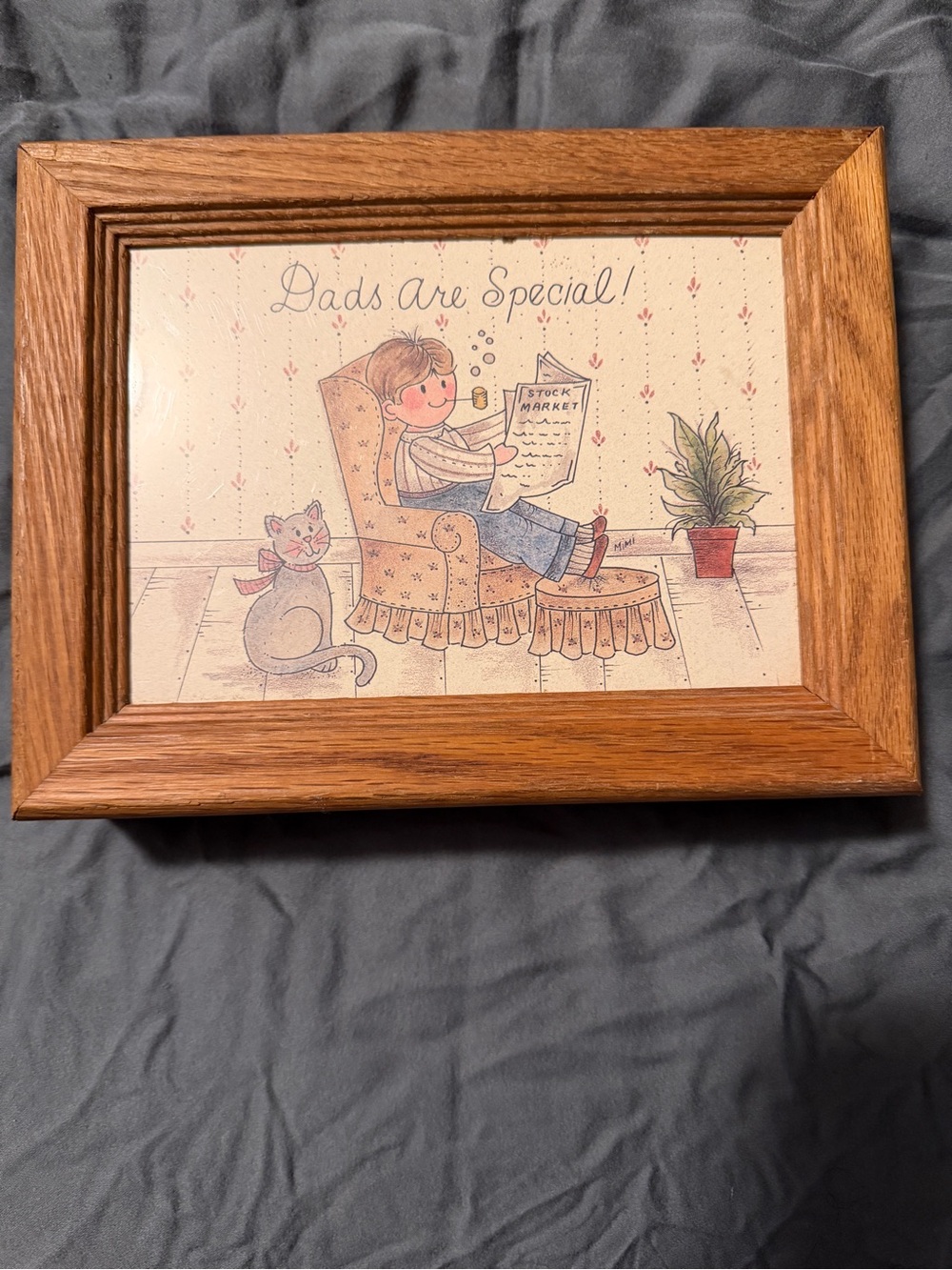 Vintage Style Dads Are Special Wooden Keepsake Box